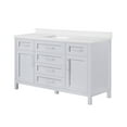 thumbnail image 2 of Ove Decors Tahoe II 60 W x 21" D Freestanding Bathroom Vanity with Double Sink, Dove Gray, 2 of 18