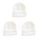 thumbnail image 1 of Gorro de punto unisex Minnieouse sin borde para invierno blanco, 1 of 6
