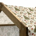 thumbnail image 4 of Christmas Pet House, Fir Tree Garland and Bells Ornaments Xmas Themed Cartoon Seasonal Holiday, Outdoor & Indoor Portable Dog Kennel with Pillow and Cover, 5 Sizes, Multicolor, by Ambesonne, 4 of 4