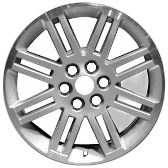 2009-2016 GMC Acadia 20" Machined Silver OEM Factory Wheel Rim 9597530