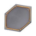thumbnail image 2 of Bearachild Burst Gyro Toys Arena Disk Spinning Top Plastic Battle Plate Juguete lanzador Niños Accesorio Hexágono gris Type2 NO2, 2 of 6