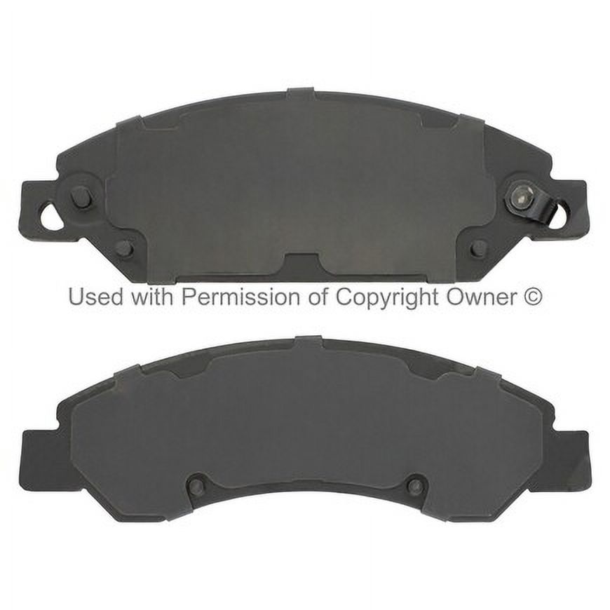 Mpa Electrical 1001-1092C Quality Built Disc Brake Pad, Premium, Ceramic,