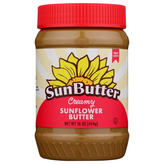 SunButter Sunflower Butter Creamy -- 16 oz Pack of 4