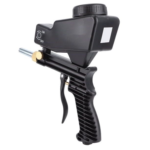 Pistola de chorro de arena portátil, pistola de chorro de arena de gravedad pequeña portátil, chorro de arena diseñado para la perfección