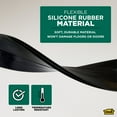 thumbnail image 6 of M-D Building Products 05551 40 in. Black Silicone Rubber Self-adhesive Door Sweep, 6 of 11