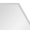 thumbnail image 6 of Kate and Laurel Rhodes Modern Hexagon Wall Mirror, 24.75 x 36.75, Silver, Chic Geometric Wall Mirror, 6 of 7
