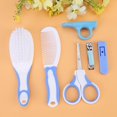 thumbnail image 7 of 6PCS Daily Infant Kids Care Set, Ymiko Baby Grooming Health Hair Care Newborn Nail Clipper Brush Scissors Comb, Baby Nail Scissors, 7 of 7