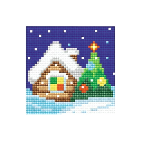 UPC: 4779046180217 | Riolis Diamond Mosaic Kit 4X4 Christmas Eve