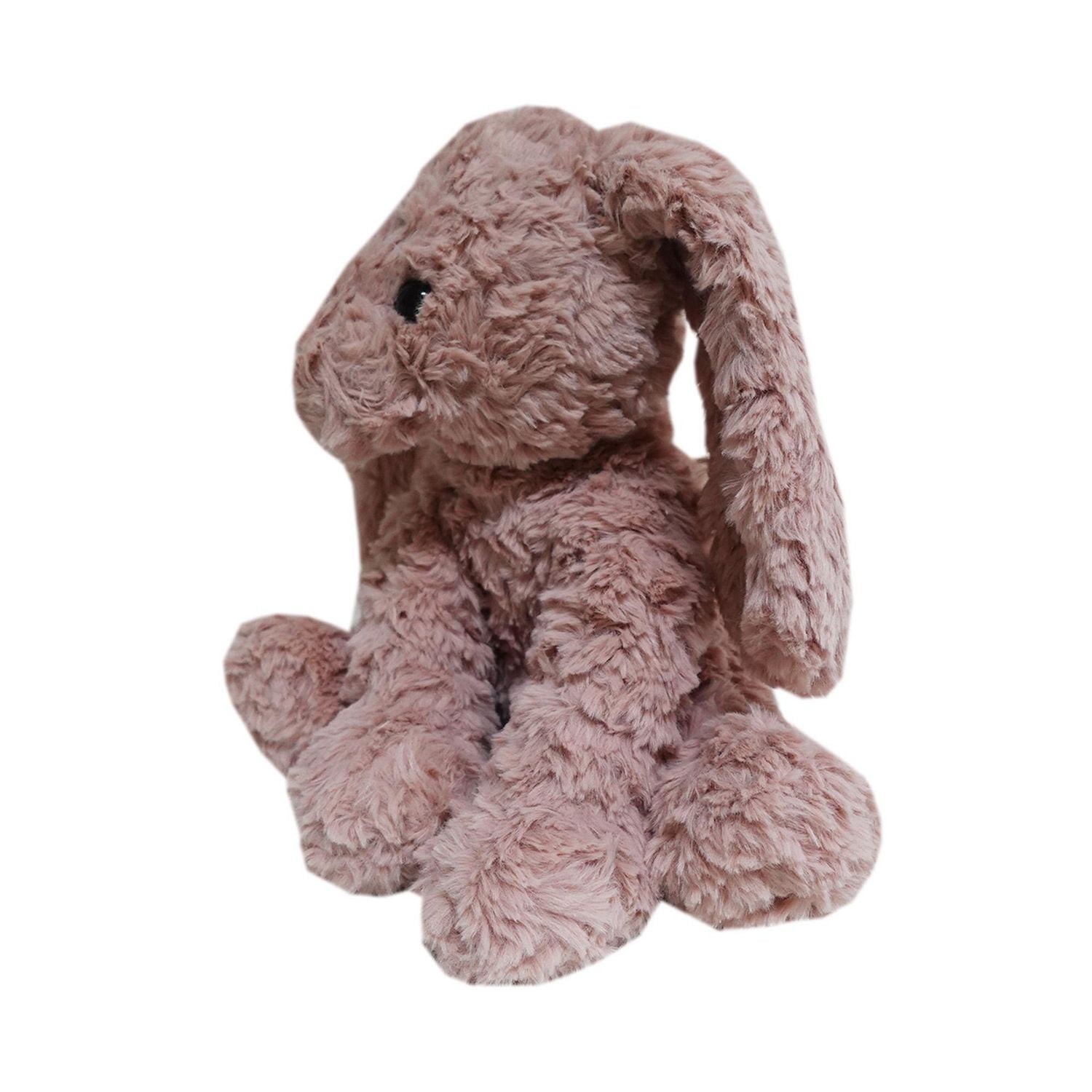 Way To Celebrate Easter Plush 10inch Medium Curly Bunny Pink plush
