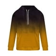thumbnail image 4 of Goodtrade8 Big and Tall Mens Sweatshirts Athletic Gradient Hooded Long Sleeve Drawstring Pocket Mens Hoodies Lightweight, 4 of 5