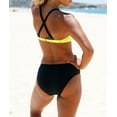 thumbnail image 3 of Women's Sexy Yellow Padded Gather Push-up Bikini Set, 3 of 10