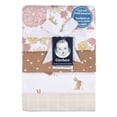 thumbnail image 6 of Gerber Baby Boy or Girl Unisex Flannel Blankets, 4-Pack, Retro Floral, 6 of 16