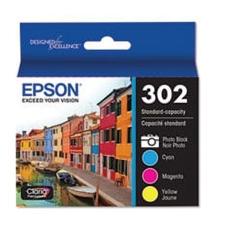T302520-S (T302) Claria Ink, Cyan/Magenta/Photo Black/Yellow T302520-S (T302) Claria Ink, Cyan/Magenta/Photo Black/Yellow