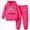 B105-Girls' Set-Hot Pink, variant on 3-4 Years Child Toddler Clothes for Baby Girls Long Sleeve Sweatshirt Pants Girls Warm Fall Winter Outfits Set 6-12 Months 12-24 Months 2T 3T 4T 5T 6T 7T Set