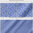 thumbnail image 2 of Soimoi Cotton Cambric Fabric Star,Planet & Astronaut Monkey Kids Print Fabric by The Yard 42 Inch Wide, 2 of 7