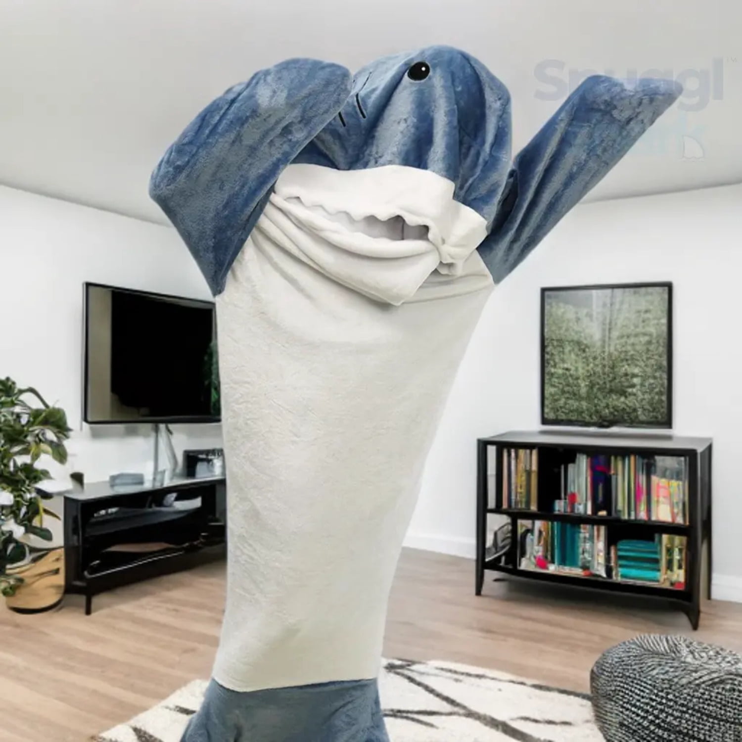 SnugglShark™ Wearable Fleece Blanket