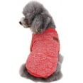 thumbnail image 3 of LAICAIW Chandail pour Chien Chaud Pyjama Doux pour Chat Vêtements pour Chiot Chandail pour Petits Chiens Chandail d'Hiver pour Chien (L, Rouge), 3 of 6