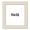 Charleston White, variant on 11x12 Frame Black Real Wood Picture Frame Width 1.25 inches | Interior Frame Depth 0.5 inches |
