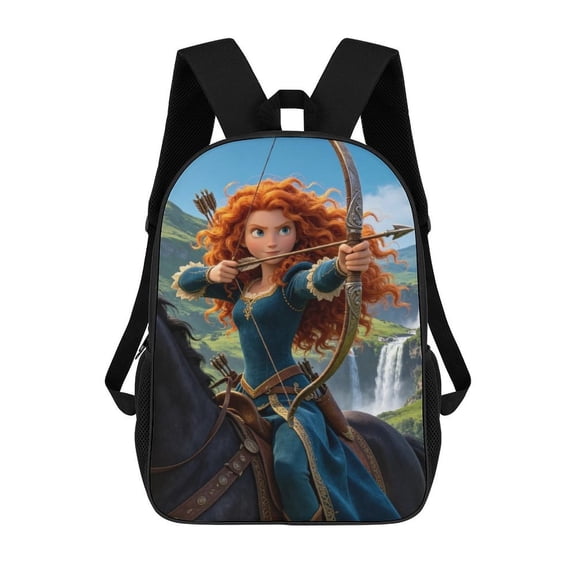 Lightweight Daypack Large Capacity Cartoon M-erida Backpack Travel Work Back Pack 17 Inch Bookbag Laptop Bag