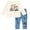 Mickey Cream Blue, variant on Disney Winnie the Pooh Toddler Boys' Loungewear 2-Piece Sweatshirt and Pants Set Beige