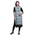 thumbnail image 1 of Bimba Straight Tunic Tops Women Printed Kurta Summer Tunic, 1 of 6
