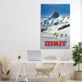 thumbnail image 3 of Stupell Industries Traditional Zermatt Snow Beach Canvas Art, 30 x 45, by Vintage Posters, 3 of 8