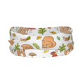 thumbnail image 3 of Wukai Squirrel And Mushroom Sports sweatband,Men & Women Sweatband Headband for Running, Cross Training, Racquetball, Working Out, 3 of 7