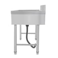 thumbnail image 5 of Freestanding Stainless Steel Sink Commercial Restaurant Sink Outdoor Sink 39.3*19.6*31.5 in, 5 of 16