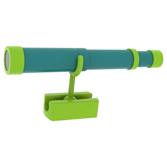 Telescopio monocular pirata para niños, accesorios creativos y ligeros para áreas de juegos infantiles. verde