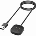 thumbnail image 1 of ccwonima Charger for Fitbit Sense/Sense 2/Versa 3/Versa 4, Replacement Charging Cable Cord Magnetic Dock Stand for Fitbit Sense 1/2, Versa 3/4 Smartwatch, 1 of 1