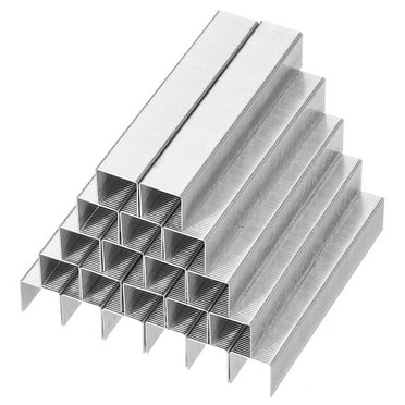 Uxcell 23/13 Staples for Stapler, 1000pcs 1/2" Leg Length Standard Flat Clinch