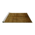 thumbnail image 2 of Ahgly Company Machine Washable Indoor Rectangle Oriental Turquoise Blue Industrial Area Rugs, 2' x 5', 2 of 4