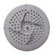 thumbnail image 1 of LYCAQL - Recogedor de pelos de drenaje de 4,5 pulgadas, tapón de silicona duradero para desagüe de ducha, fácil de instalar y limpiar, apto para baño, bañera y cocina., 1 of 7