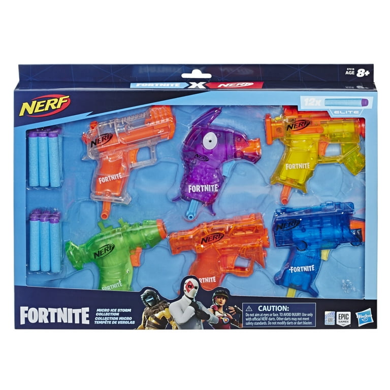 NERF Fortnite HC-E Mega Dart Blaster - Includes 3 Official Mega Fortnite  Darts - for Youth, Teens, Adults