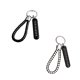 thumbnail image 5 of Sonducket Llavero de goma antipérdida para llave de coche TureClos, llavero portátil de punto para coche Ropa, zapatos y accesorios Miscelánea Blanco negro Sonducket AP000786-02, 5 of 6
