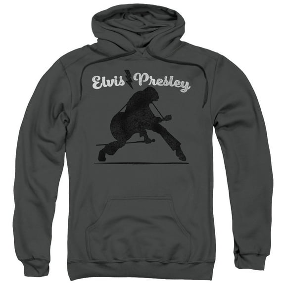 Elvis Presley - Overprint - Pull-Over Hoodie - Medium