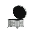 thumbnail image 4 of Treasure Box, Vintage Style Highly Durable Vintage Jewelry Box Zinc Alloy Embossed Design  For Rings For Necklaces For Earrings, 4 of 8