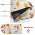 thumbnail image 6 of Area Rugs for Living Room Bedroom, Orange Leaves Fall 4'x6' Rug Washable Carpet Runner Indoor Outdoor, Branches Birds Pine Cones Rustic Non Slip Accent Floor Mats Rug for Kitchen, Office, 6 of 8