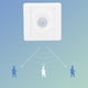 thumbnail image 1 of Interruptor de sensor de movimiento corporal PIR, interruptor de sensor infrarrojo ajustable de alta sensibilidad ABS, interruptor de sensor de movimiento corporal infrarrojo, diseño elevado, 1 of 11