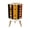 Color 2, variant on Small Trash Can with Lid Red White Vertical Striped Retro Circus Style 1.8 Gallon Dog Proof Trash Can Round Garbage Can Waste Bin Wastebasket for Bathroom Bedroom Living Room