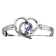 thumbnail image 1 of La cultura china flor mujer Pulsera pulsera de joyería en forma de corazón Unbranded M, 1 of 3