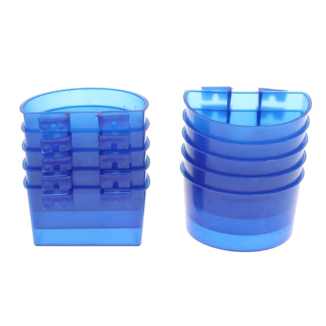 Tazas De Alimentación Para Pájaros Loros Jaula Tazón Para Colgar Perchas Play Stand - Tazas De Gallinero Tazón De Agua Para Semillas Gloria Taza de alimentación de agua colgante de pájaro