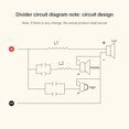 thumbnail image 2 of 10pcs 3Way Speaker Crossover Circuit Treble Midrange Bass Frequency Divider, 2 of 6