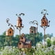 thumbnail image 2 of Estaca de pajarera de metal para exteriores, casa de colibrí, estacas de jardín para casa de pájaros Hy, 2 of 3