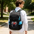 thumbnail image 5 of KUNPENG Bo'ys Spidey Style Backpack Teen Large Capacity Superhero Theme Elementary Middle School Bookbag Lightweight Water Resistant School Bag Casual Daypack for Teens Back to School Gift, 5 of 7