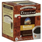 Teeccino Hazelnut Herbal Coffee, 10ct (Pack of 6)
