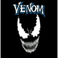 thumbnail image 2 of Boy's Marvel Venom Face Logo  Graphic Tee Black Small, 2 of 3