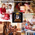 thumbnail image 3 of Luz de noche de bola de cristal para niños con base de luz LED cálida y cable USB, regalo de cumpleaños para adolescentes, niños y niñas, 8 cm, constelación, 3 of 5
