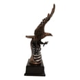 thumbnail image 6 of Patriotic Wings of Glory Bald Eagle With Old Faithful American Flag Figurine, 6 of 9