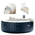 thumbnail image 2 of Intex PureSpa Spa Gonflable à Jets de Bulles pour 6 Personnes avec Appui-Tête et Porte-Gobelet, 2 of 12